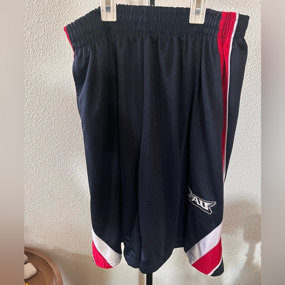 Black and Red Athletic Shorts